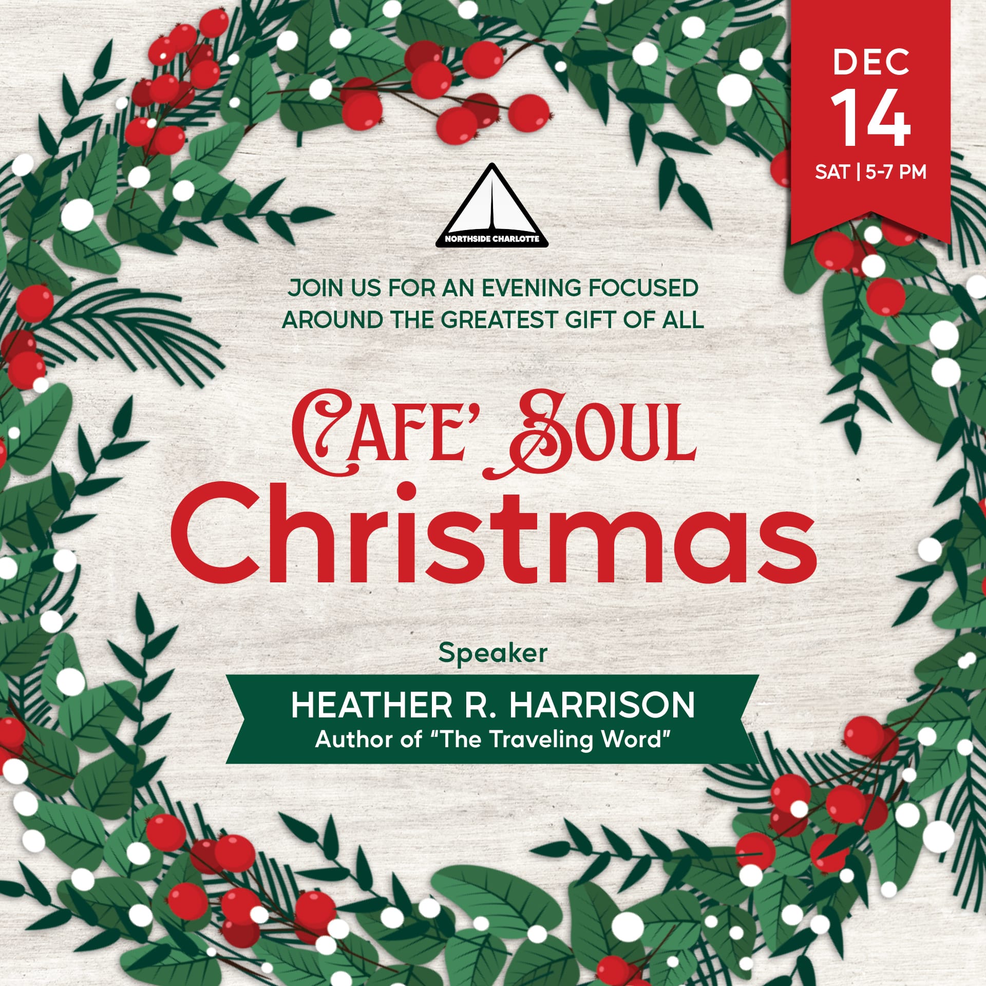 Cafe Soul Christmas Event